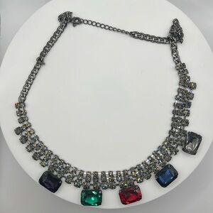 1336.‎ Cara New York Elegant Multicolor Gemstone Necklace